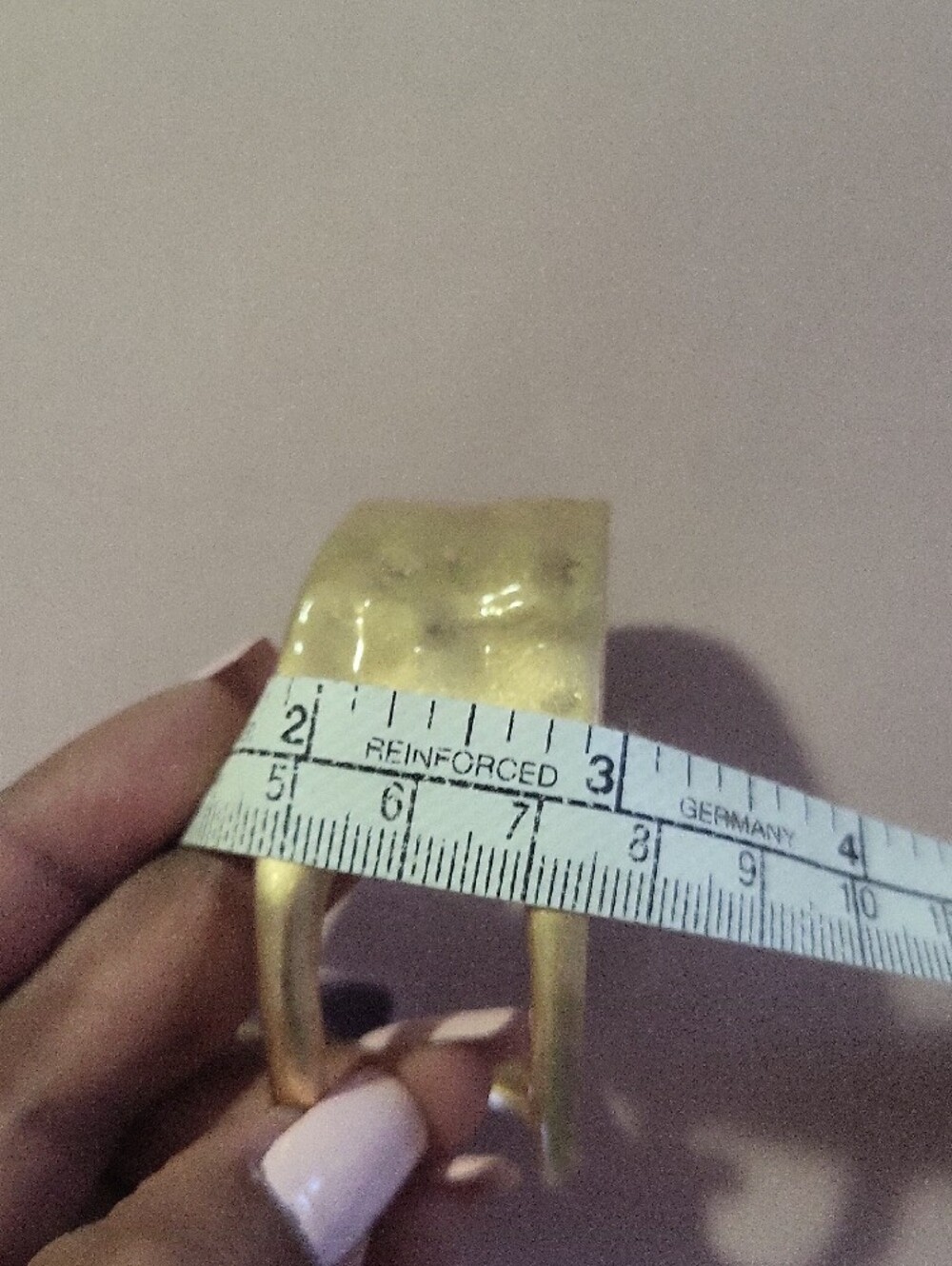 Style & Co. Gold Sculpted Open Cuff Bracelet - Picture 7 of 7